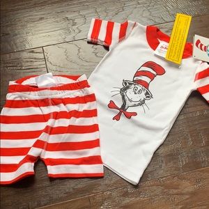 New Cat in the hat short johns